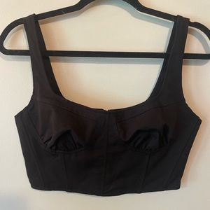 PacSun Cropped Corset Tank